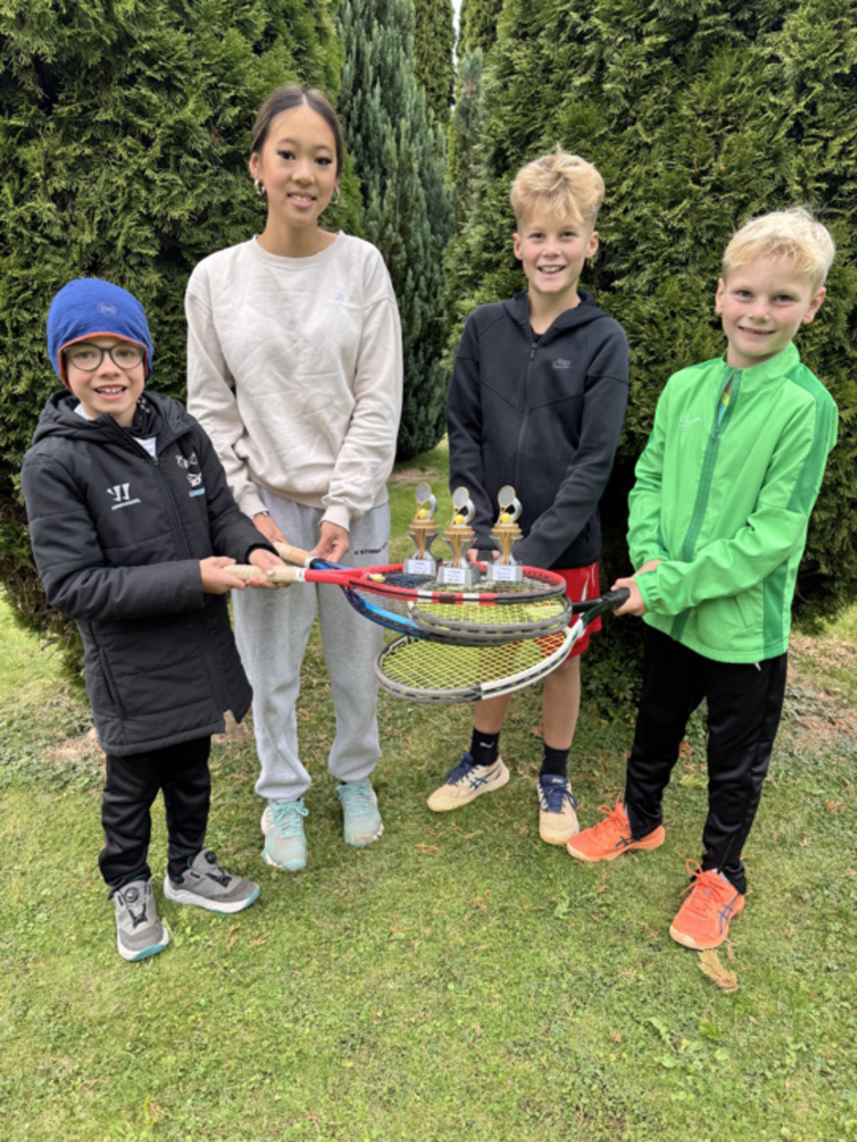 Saisonabschluß mit den Jugend-Vereinsmeisterschaften