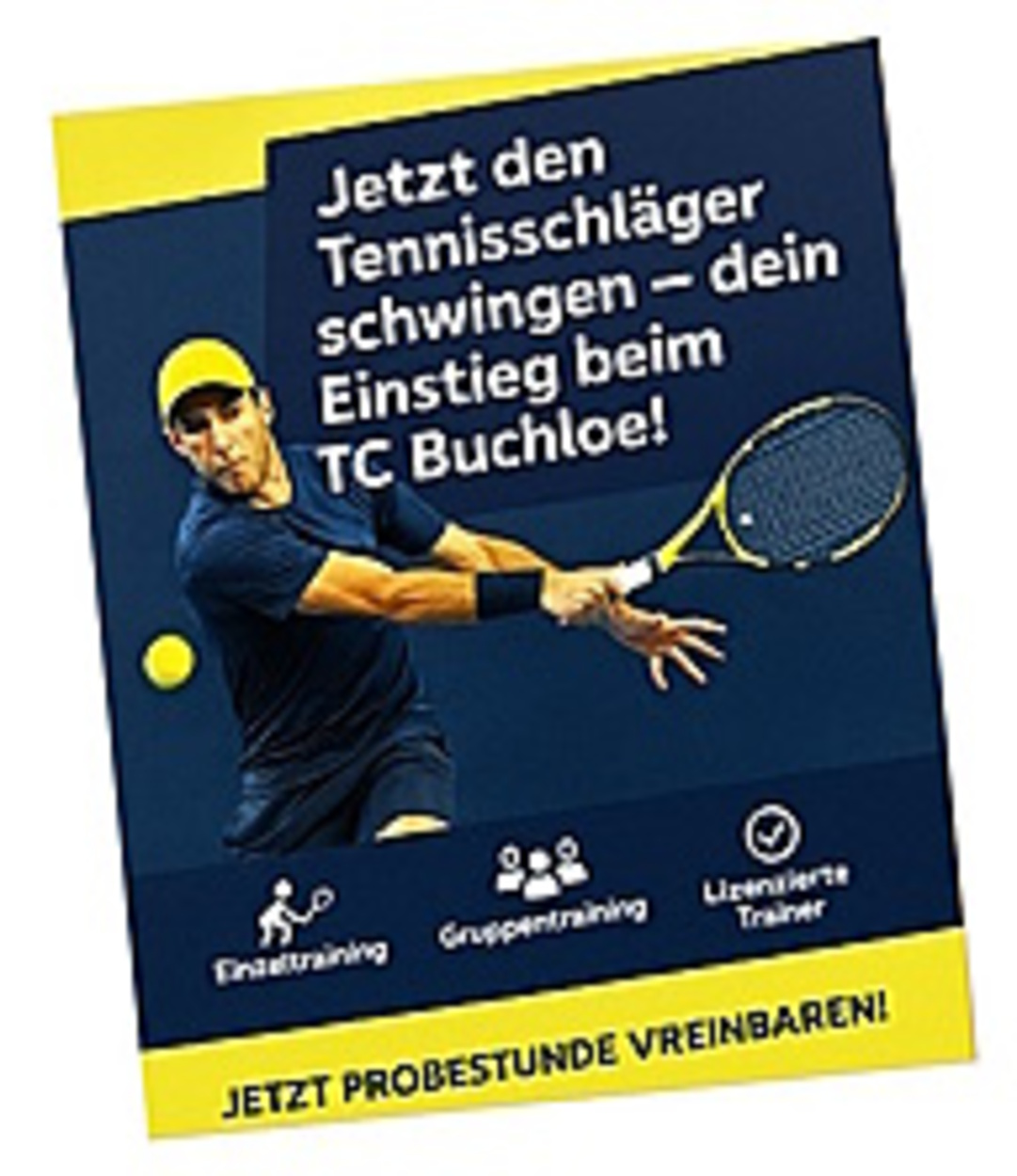 Auch ab Mai '26 wieder: Schnuppertennis beim TCB