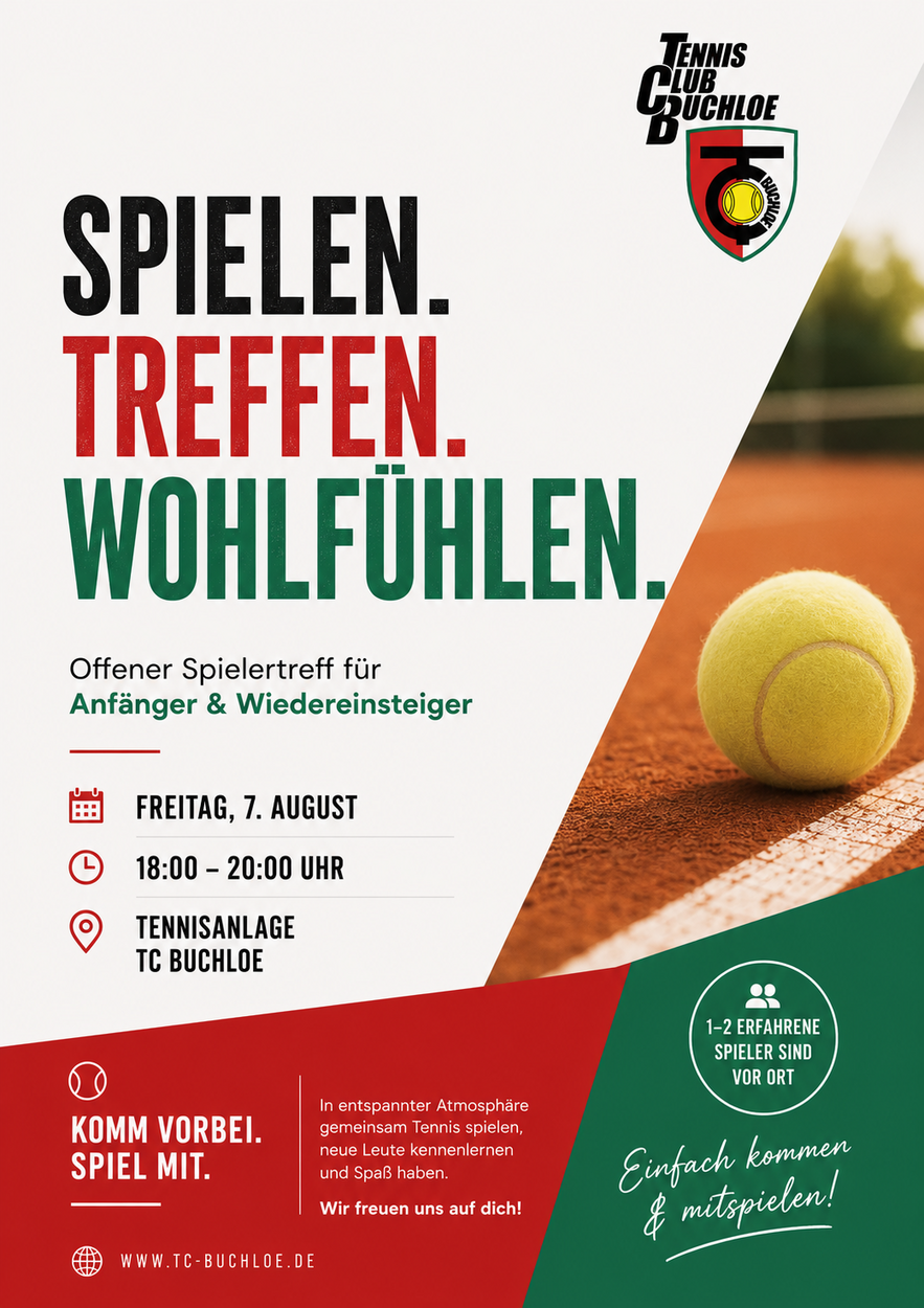 Offener Spielertreff für Anfänger und Wiedereinsteiger – 7. August, 18:00 Uhr